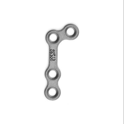 mini 120° L plate, maxillofacial plate 1.5mm, orthopedic implants