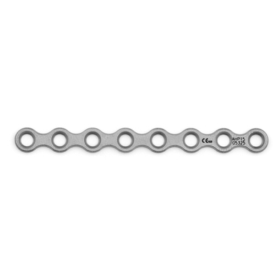 mini straight plate, maxillofacial plate 1.5mm system, orthopedic implants, bone fracture